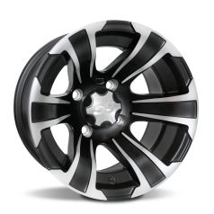 ITP SS312, 14x8 (5+3) matt fekete w/machined 4/156