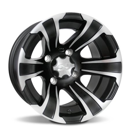 ITP SS312, 14x8 (5+3) matt fekete w/machined 4/156
