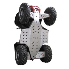   Haspáncél teljes szett (alumínium): Polaris Scrambler 850 / 1000: (-2014)