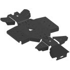 Haspáncél teljes szett (műanyag): GOES Cobalt / Iron