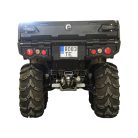 Haspáncél teljes szett (alumínium): CanAm G2 Outlander 6x6: (2013-2016)