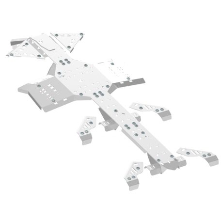 Haspáncél teljes szett (alumínium): CanAm G2 Outlander 6x6: (2013-2016)