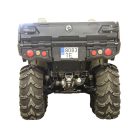 Haspáncél teljes szett (műanyag): CanAm G2 Outlander 6x6: (2013-2016)
