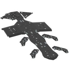   Haspáncél teljes szett (műanyag): CanAm G2 Outlander 6x6: (2017-2018)