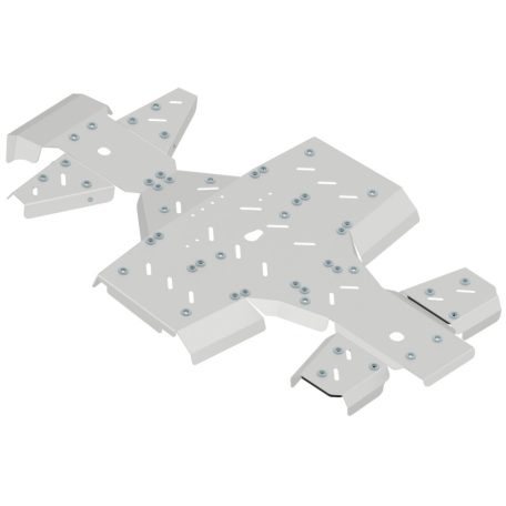 Haspáncél teljes szett (alumínium): Kymco MXU 700 (-2019)