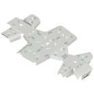 Haspáncél teljes szett (alumínium): Kymco MXU 700 (-2019)