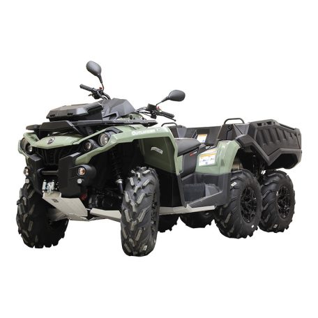CanAm G2 Outlander 6x6 MAX - Haspáncél teljes szett alumínium: (2017-2018)