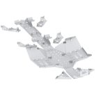 CanAm G2 Outlander 6x6 MAX - Haspáncél teljes szett alumínium: (2017-2018)