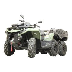   CanAm G2 Outlander 6x6 MAX: - Haspáncél teljes szett műanyag: (2017-2018)
