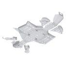 Haspáncél teljes szett (alumínium): CanAm G2 Outlander MAX: 650/850/1000: (2019+)