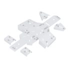 Haspáncél teljes szett (alumínium): Linhai 500