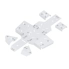 Haspáncél teljes szett (alumínium): Linhai 500