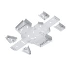 Haspáncél teljes szett (alumínium): Linhai 500