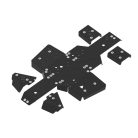 Haspáncél teljes szett (műanyag): Linhai 500