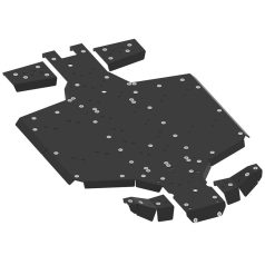   Haspáncél teljes szett (műanyag): CFMOTO UFORCE 1000 (-2021)