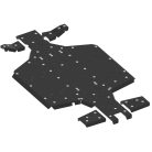 Haspáncél teljes szett (műanyag): CFMOTO UFORCE 1000 (-2021)