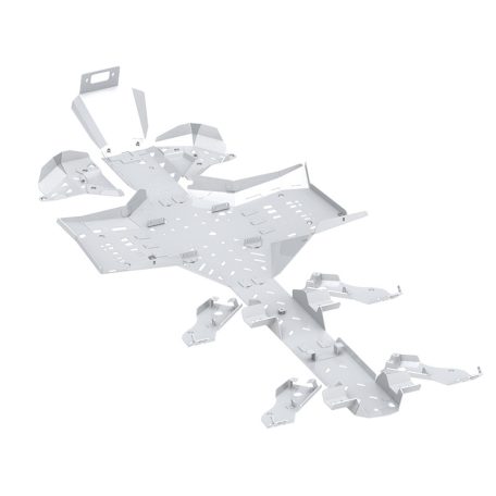 CanAm G2 Outlander 6x6 MAX - Haspáncél teljes szett alumínium: (2019+)