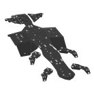 CanAm G2 Outlander 6x6 MAX: Haspáncél teljes szett műanyag: (2019+)