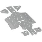 Haspáncél teljes szett (alumínium): Linhai M550L EPS