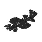 Haspáncél teljes szett (műanyag): CFMOTO CFORCE 625 (-2022): CFORCE 600 (2020-2022)