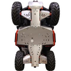 Haspáncél teljes szett (alumínium): Segway Snarler AT6 L