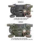 Haspáncél teljes szett (alumínium): CFMOTO UFORCE 1000 (2022+)