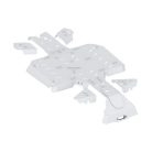 Haspáncél teljes szett (alumínium): CFMOTO CFORCE 625 Touring (2023+): CFORCE 600 Touring (2023+)