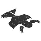 Haspáncél teljes szett (műanyag): CanAm G2 Renegade X xc 2023+