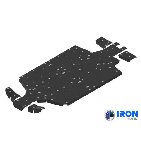 Haspáncél teljes szett (műanyag): CFMOTO UFORCE 1000 XL (2022+)