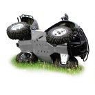 Haspáncél teljes szett (alumínium): TGB 425 Blade