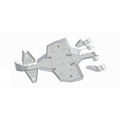 Haspáncél teljes szett (alumínium): CanAm G1 Renegade