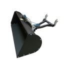 Rakodókanál 1280mm: Mechanikus Billenőkészlettel