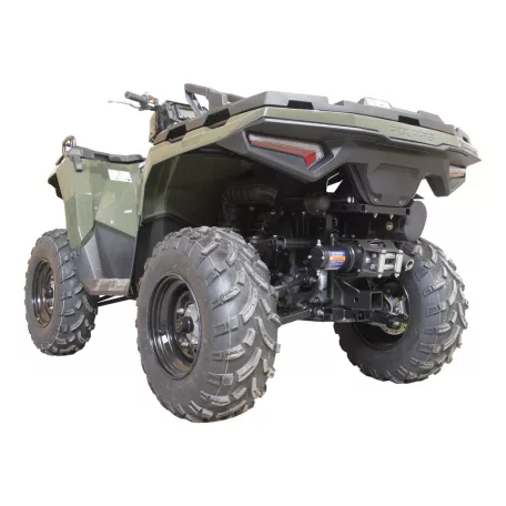 Hátsó csörlőre szerelhető munkaeszköz tartó adapterek + 2" receiver: Polaris Sportsman 500 / 570 (2011+): Polaris Sportsman 800 (2011+)