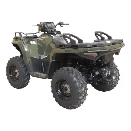 Hátsó csörlőre szerelhető munkaeszköz tartó adapterek + 2" receiver: Polaris Sportsman 500 / 570 (2011+): Polaris Sportsman 800 (2011+)