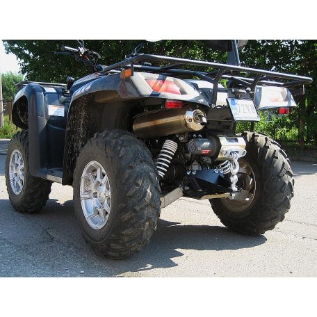 Hátsó csörlőre szerelhető munkaeszköz tartó adapterek: Dinli