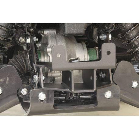 Hátsó csörlőre szerelhető munkaeszköz tartó adapterek:Suzuki 500 / 750 AXi: KingQuad (2019+)