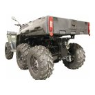 Hátsó csörlőre szerelhető munkaeszköz tartó adapterek: Polaris 6x6 Big Boss 570: (2" / 50mm receiver)