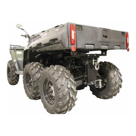 Hátsó csörlőre szerelhető munkaeszköz tartó adapterek: Polaris 6x6 Big Boss 570: (2" / 50mm receiver)