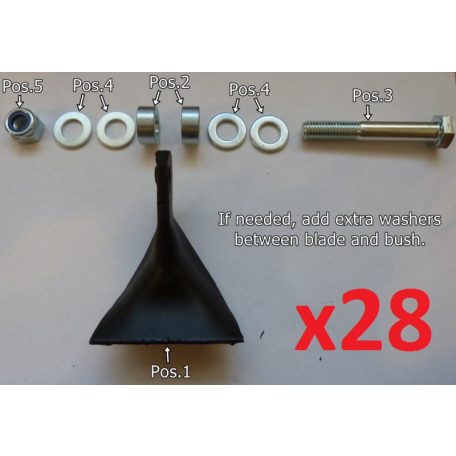 Hammer blades: ( Complete szett )