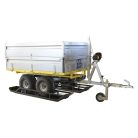 Pótkocsi skis: ( 2 axle Pótkocsi ): adjustable width: road & offroad tyres