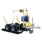 Pótkocsi skis: ( 2 axle Pótkocsi ): adjustable width: road & offroad tyres