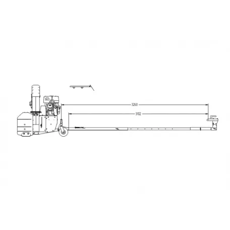 Hómaró 1800 mm / 71 in: el.indítás: 18hp Briggs & Stratton V2