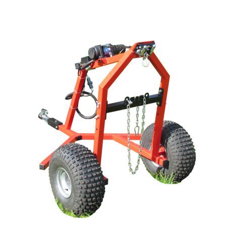 Vontatható rönkszállító