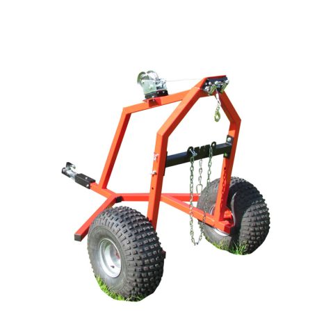 Vontatható rönkszállító