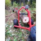 Vontatható rönkszállító