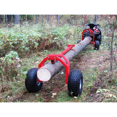 Vontatható rönkszállító