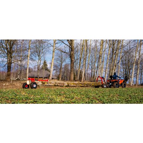 Vontatható Rönkszállító Hátsó Támasz