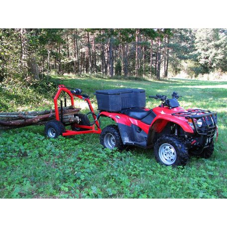 Forgatható hordozó keret ( vontatható rönkszállítóhoz)