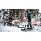 Ski sled: (platform Pótkocsi on skis)