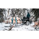 Ski sled: (platform Pótkocsi on skis)